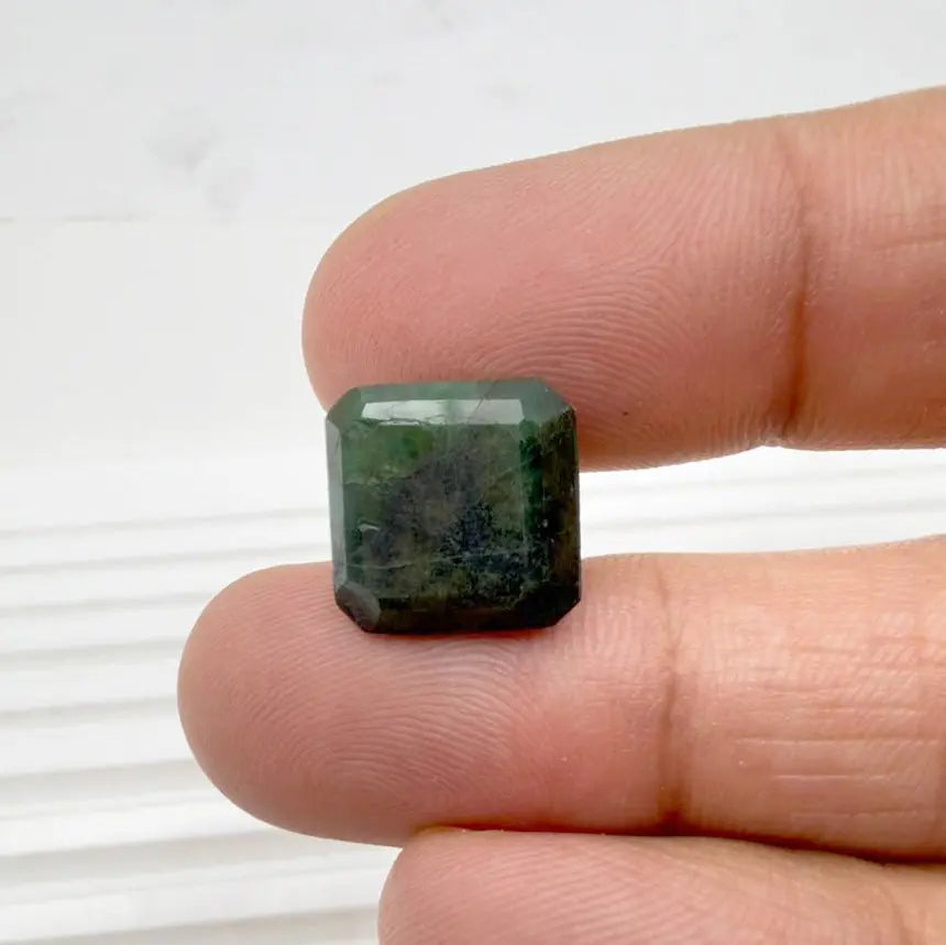 AA+ Quality SQUARE MIXED NATURAL EMERALD, GREEN COLORED, INDIAN GEMSTONE, WEIGHT 10.45 CTS